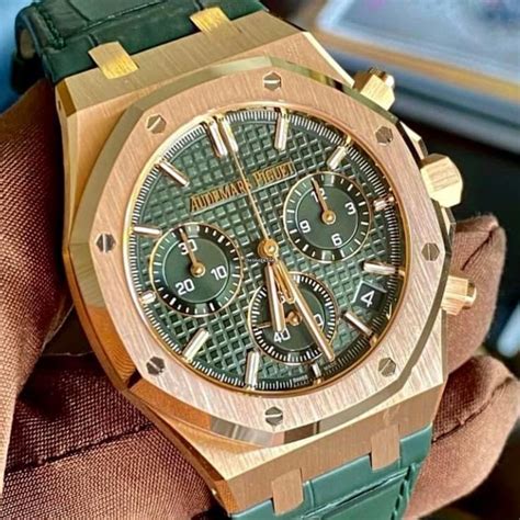 audemars piguet royal oak green face|Audemars Piguet royal oak buy.